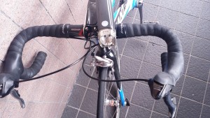 自転車 ハンドルの曲がり 修理