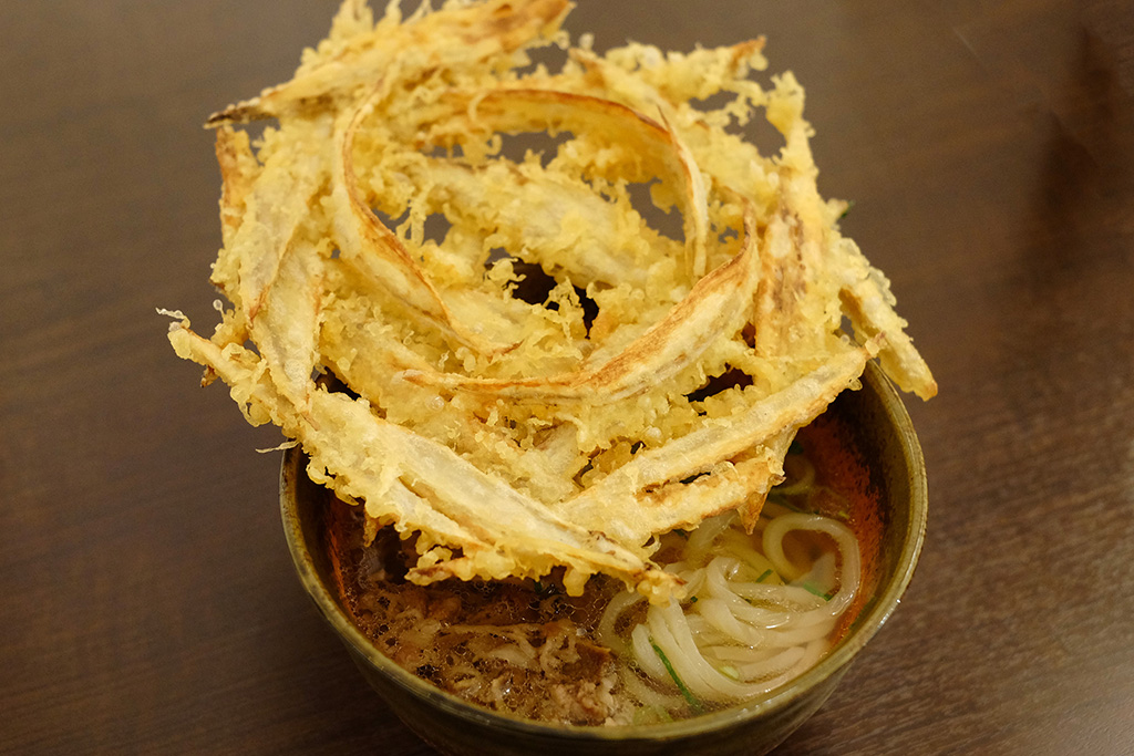 大地のうどん 肉ごぼう天